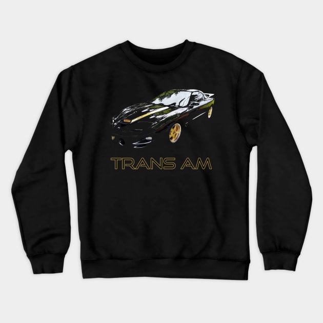 Trans Am - 4th Gen Version 2 Crewneck Sweatshirt by MotorPix